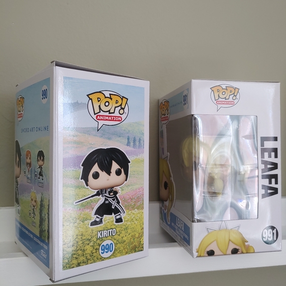 Kirito & Leafa Funk Pops - Picture 7 of 7